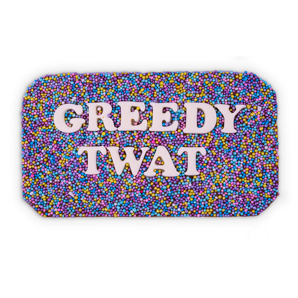 Greedy Twat Chocolate Slab #1 image